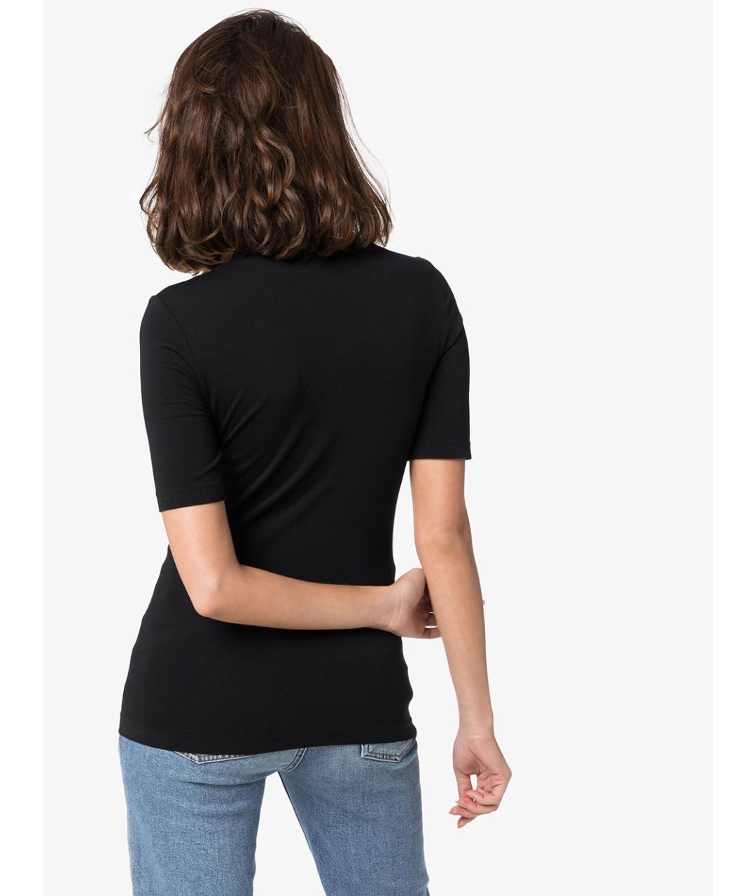WOLFORD Черная футболка, фото 3