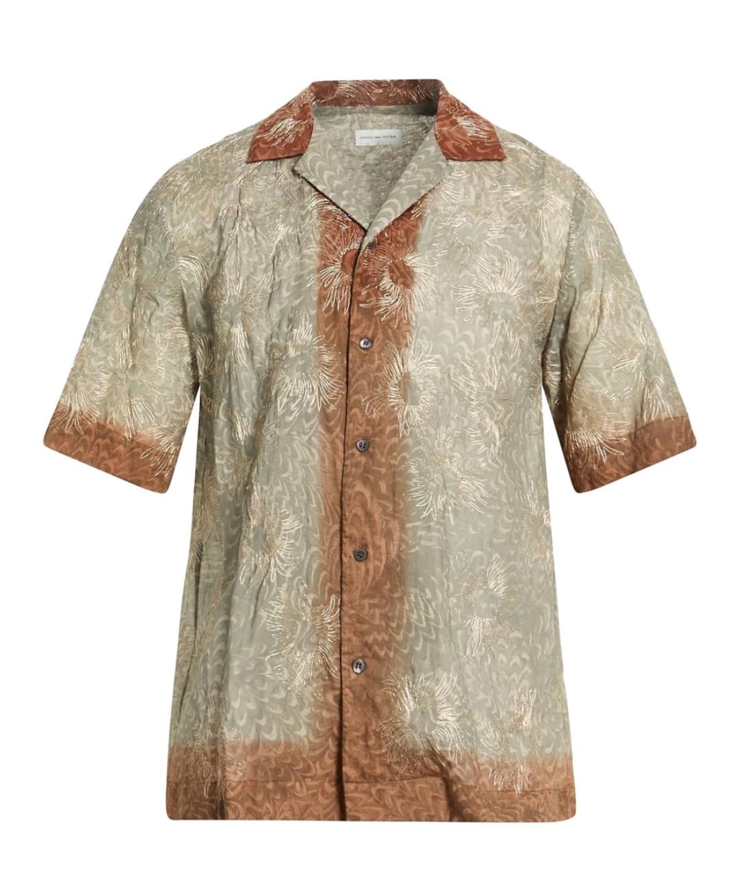 DRIES VAN NOTEN Мульти хлопковая кэжуал рубашка, фото 1
