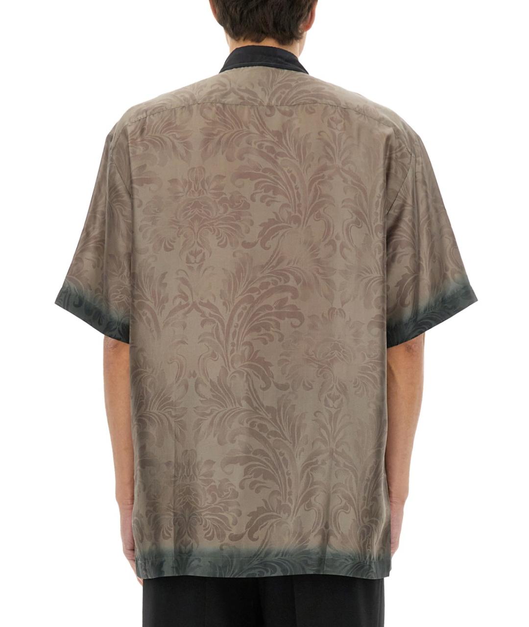 DRIES VAN NOTEN Мульти шелковая кэжуал рубашка, фото 4