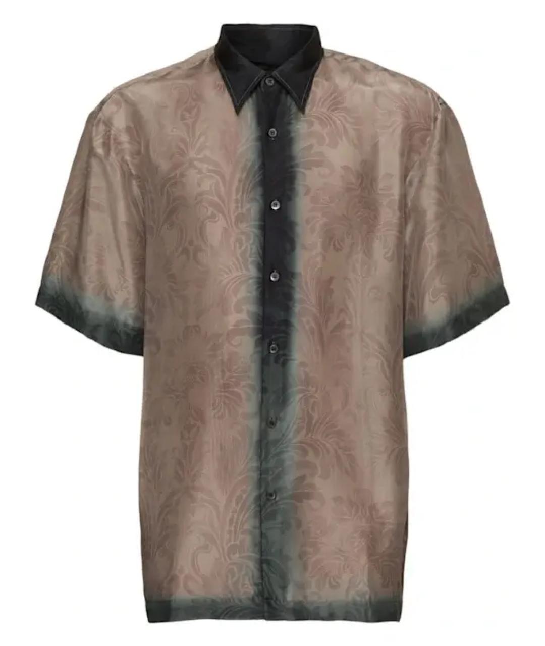 DRIES VAN NOTEN Мульти шелковая кэжуал рубашка, фото 1
