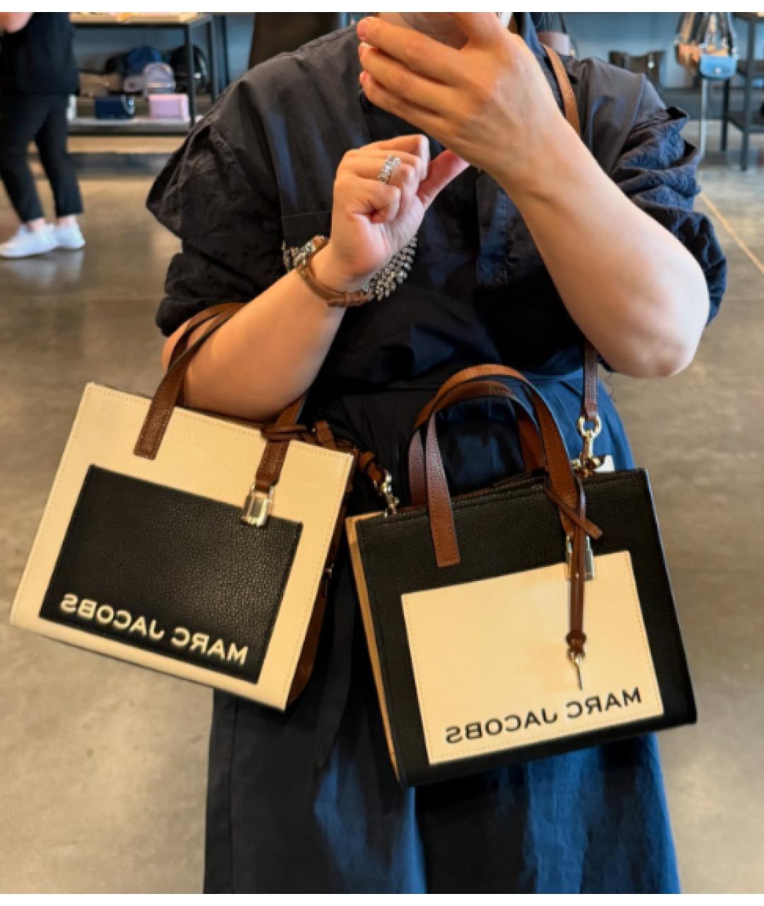 MARC JACOBS Мульти кожаная сумка тоут, фото 4