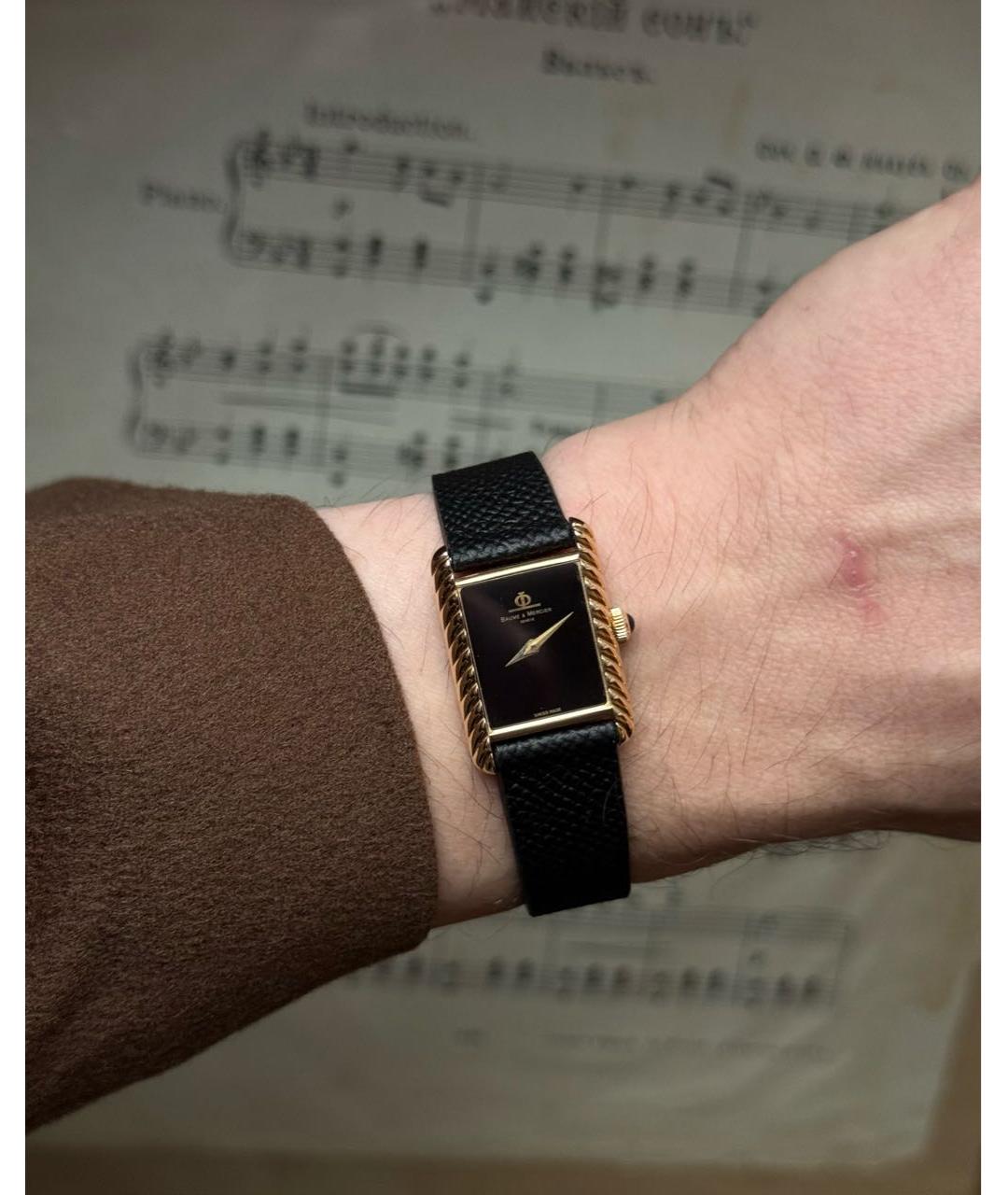 BAUME&MERCIER Золотые часы из желтого золота, фото 5