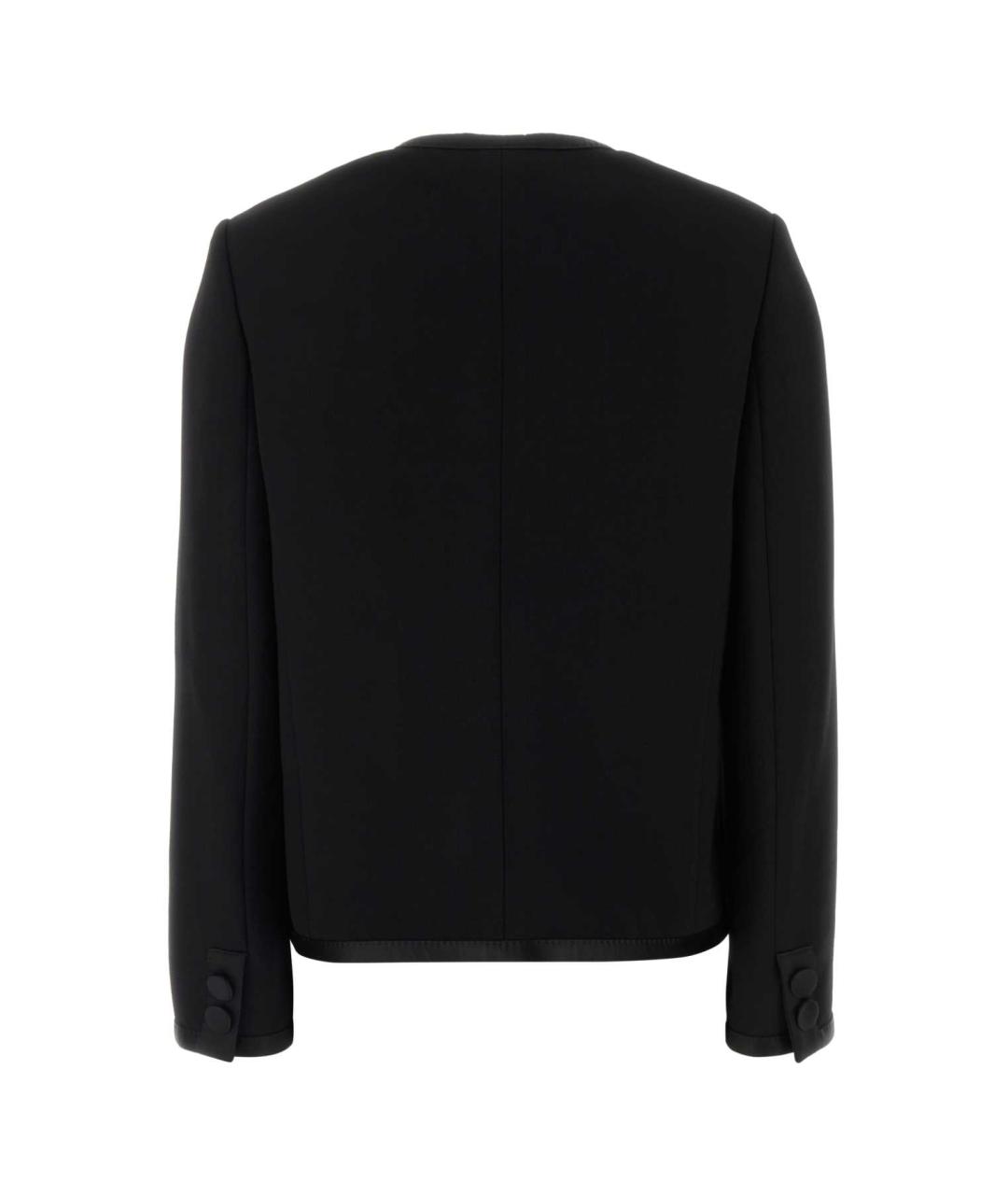 DOLCE&GABBANA Черный шерстяной жакет/пиджак, фото 2