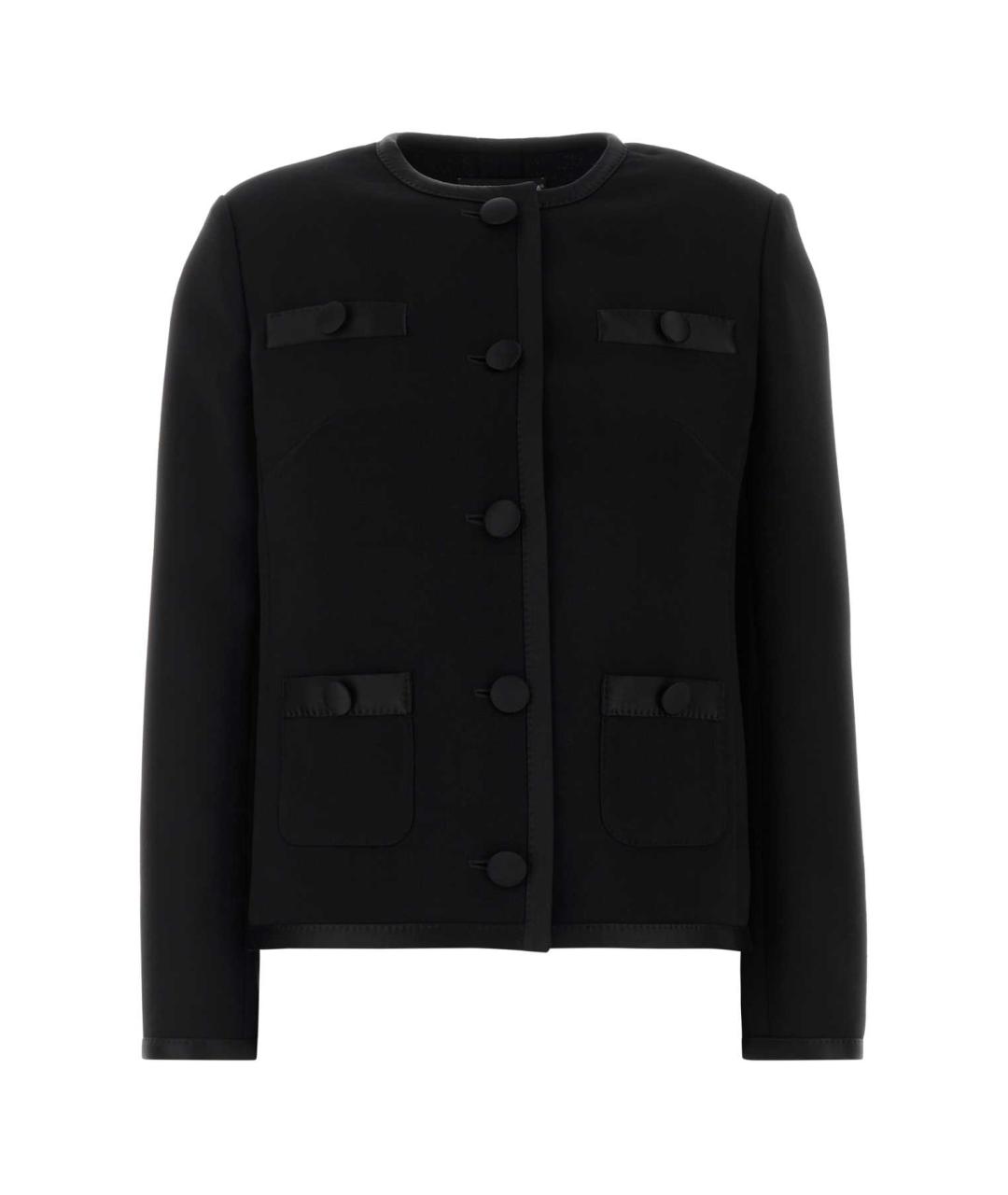 DOLCE&GABBANA Черный шерстяной жакет/пиджак, фото 1