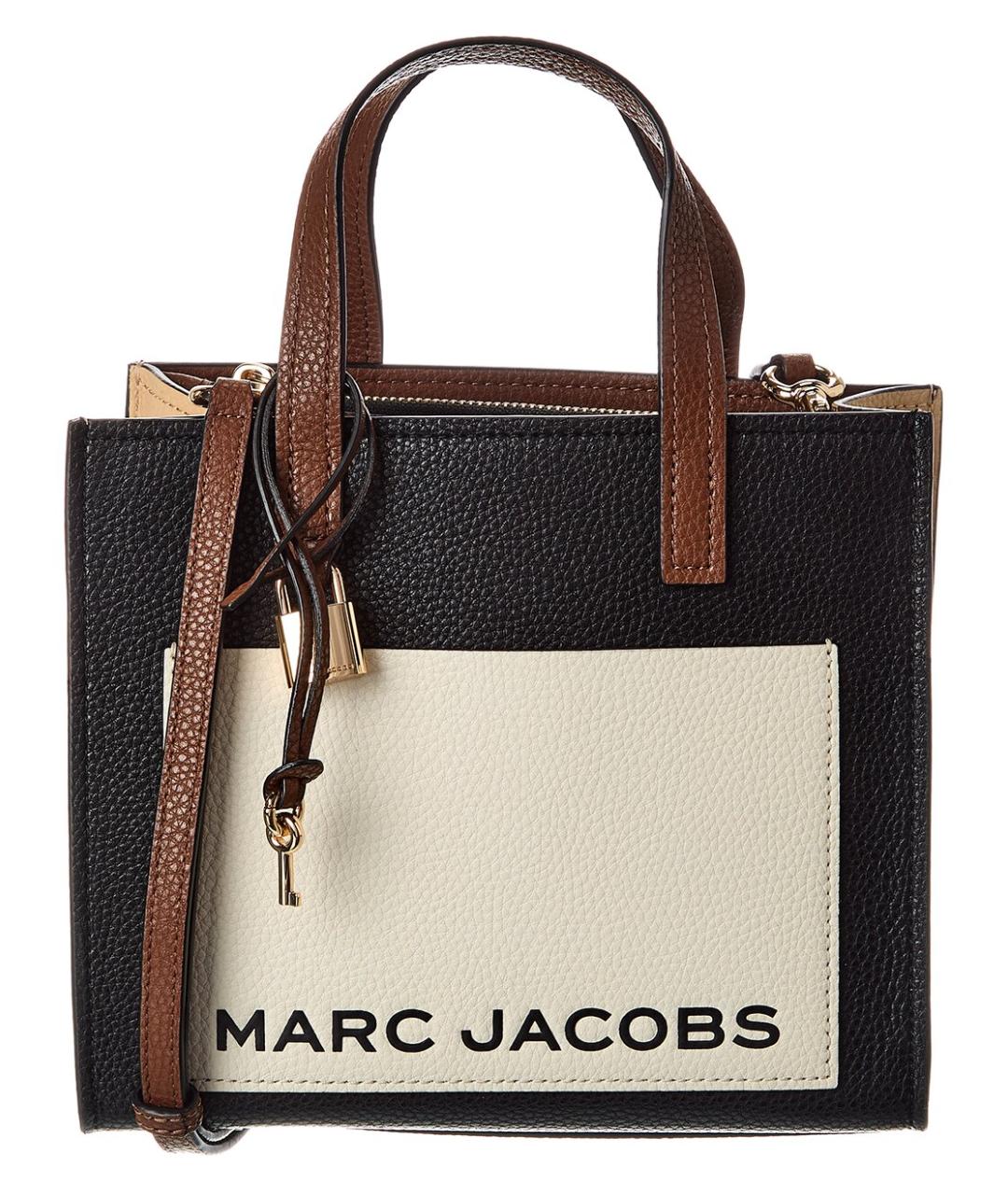 MARC JACOBS Мульти кожаная сумка с короткими ручками, фото 6