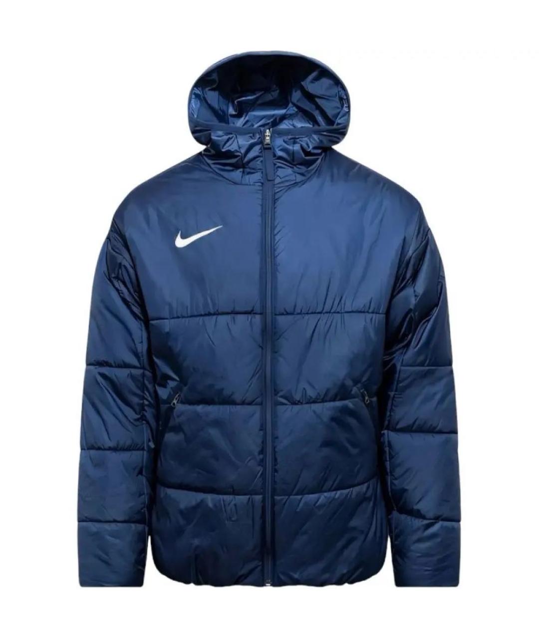 NIKE Синяя полиэстеровая куртка, фото 1