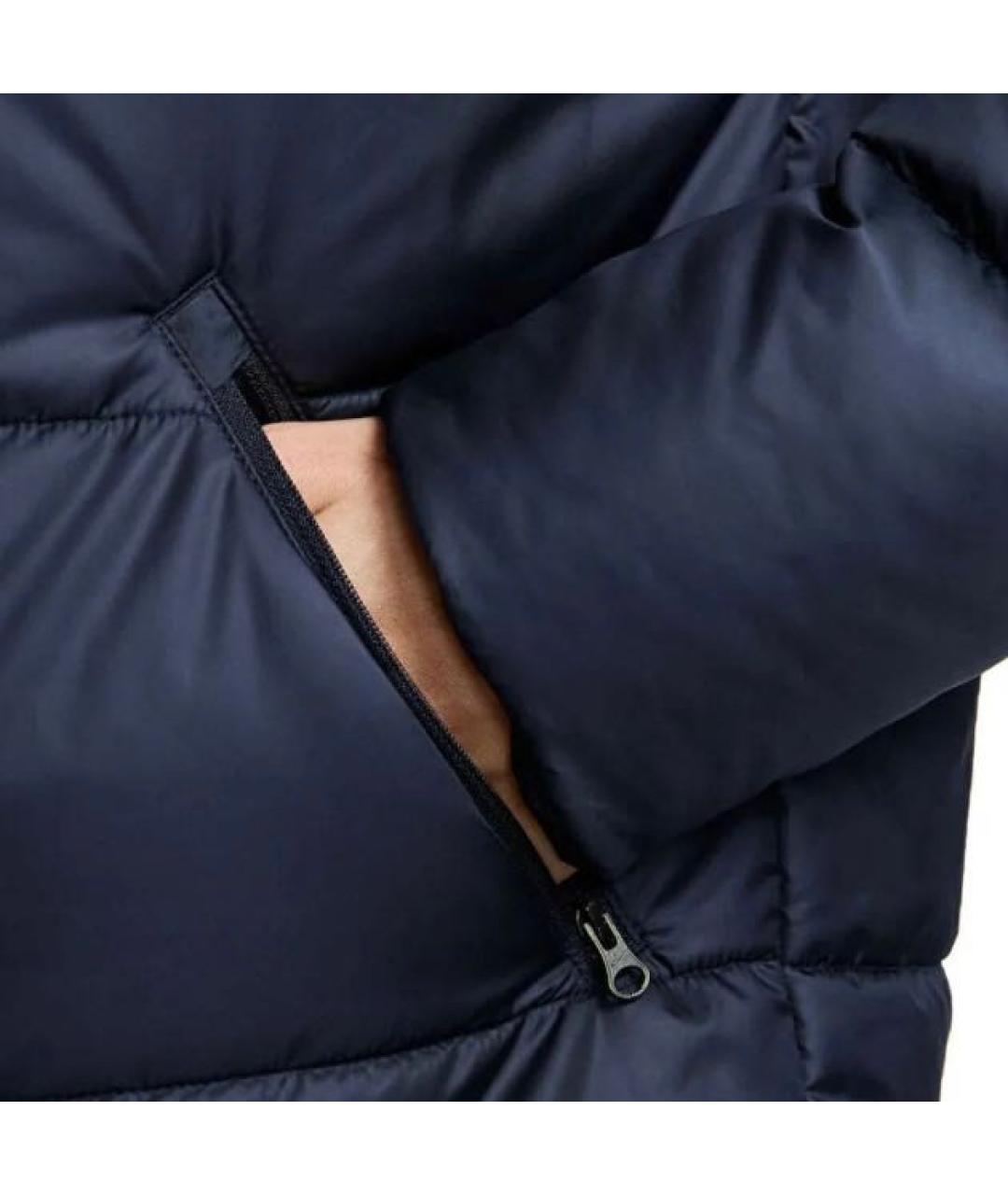 NIKE Синяя полиэстеровая куртка, фото 4