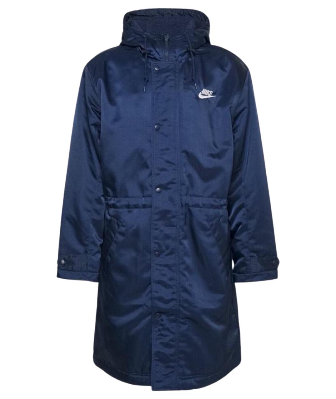 NIKE Синее полиэстеровое пальто, фото 1
