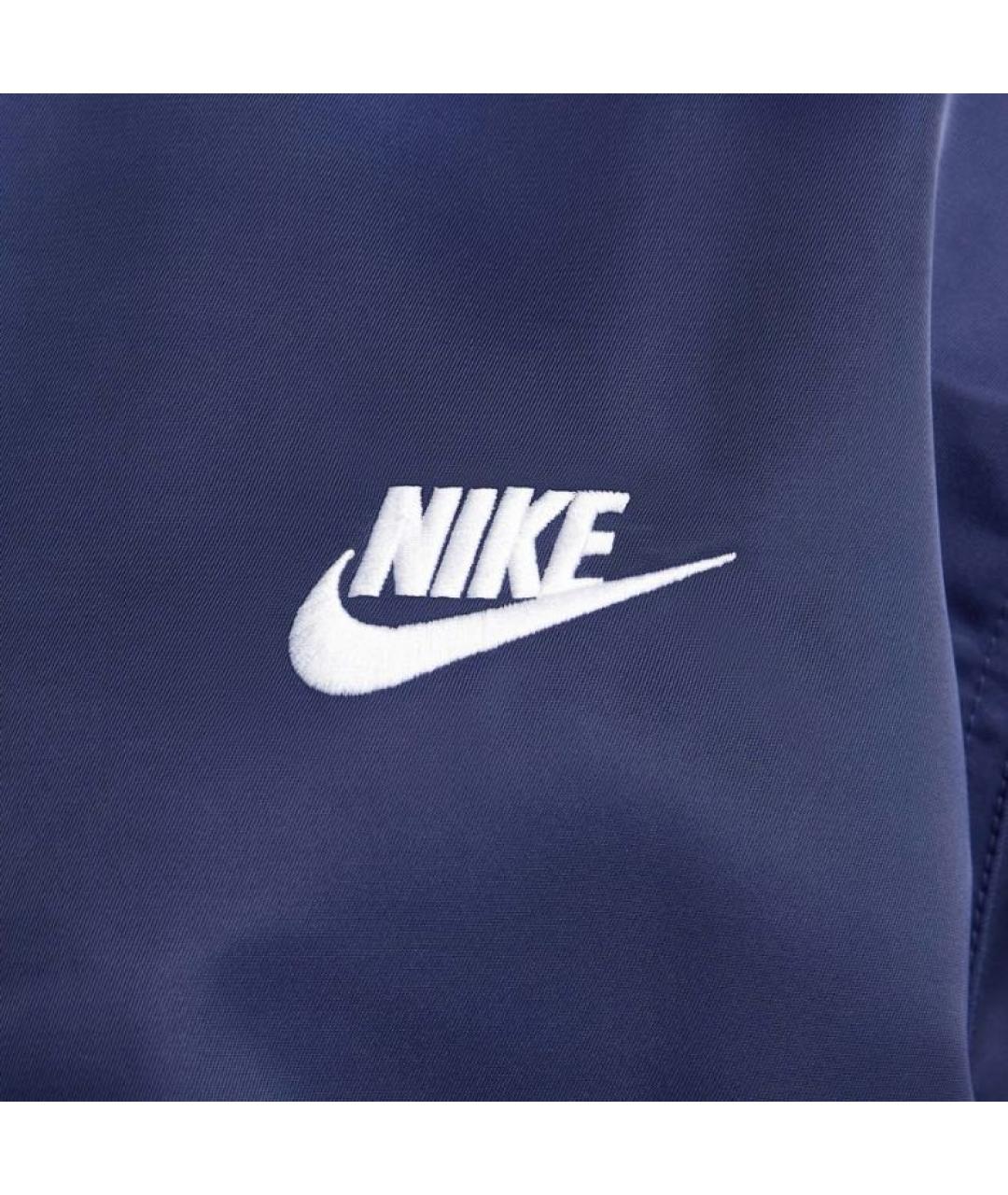 NIKE Синее полиэстеровое пальто, фото 4