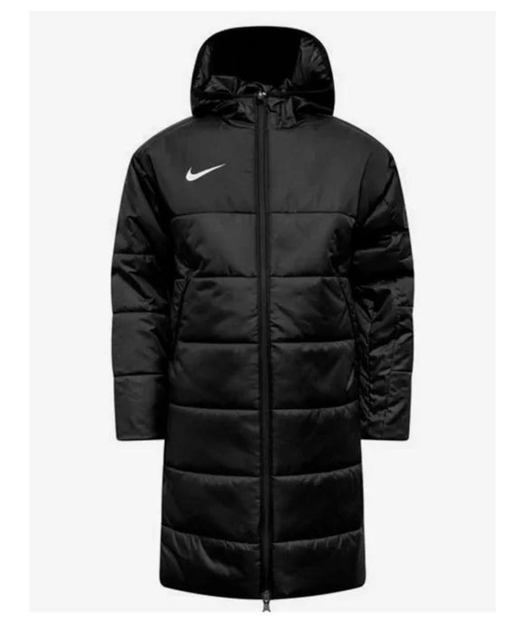 NIKE Черный полиэстеровый пуховик, фото 5