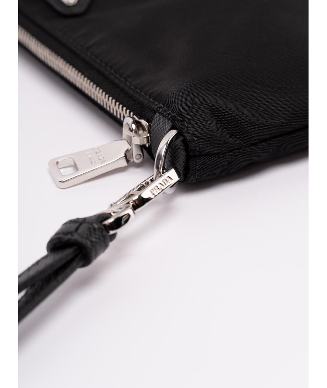 PRADA Черная синтетическая папка для документов, фото 2