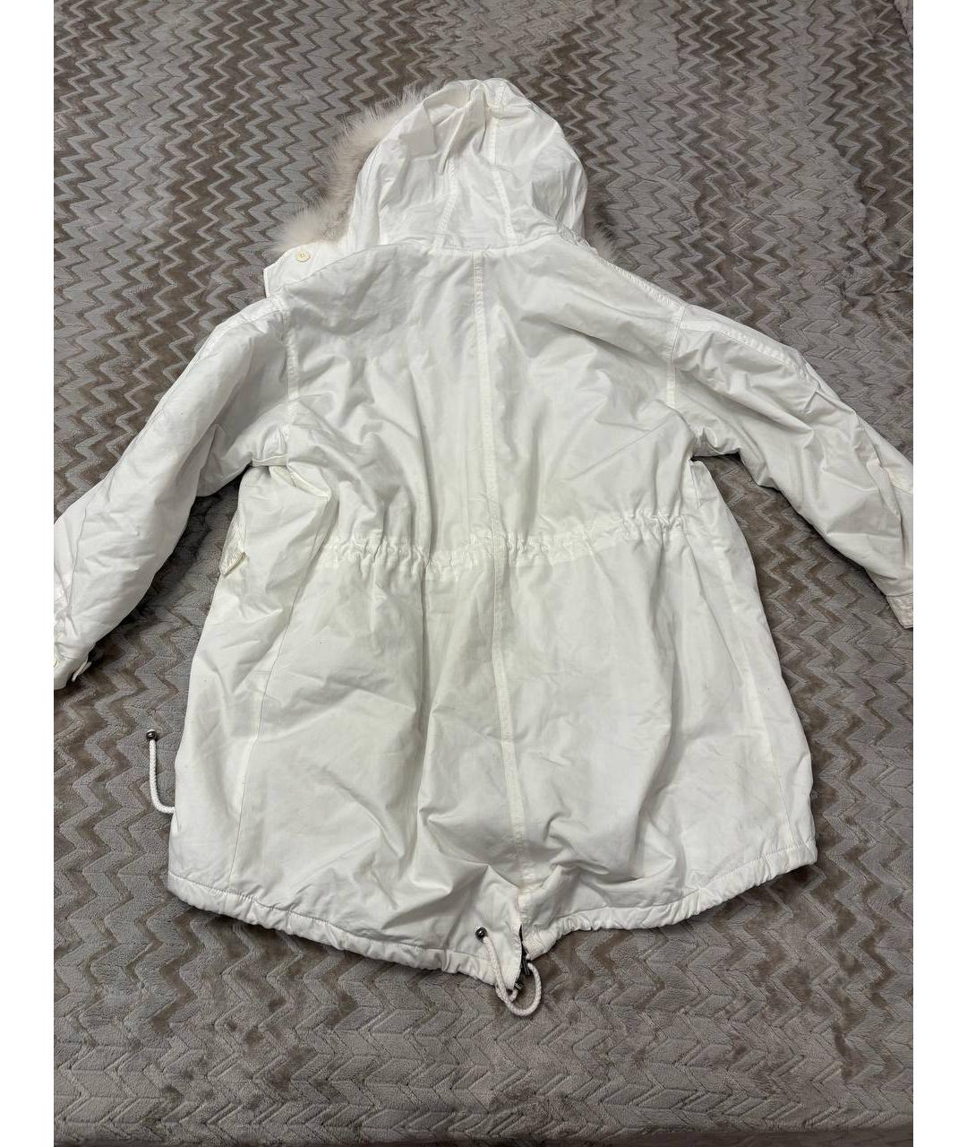 RINDI Белый полиамидовый пуховик, фото 2