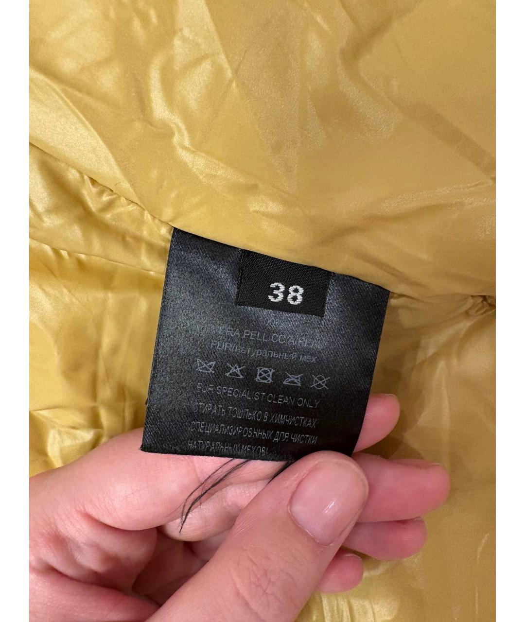 RINDI Белый полиамидовый пуховик, фото 5