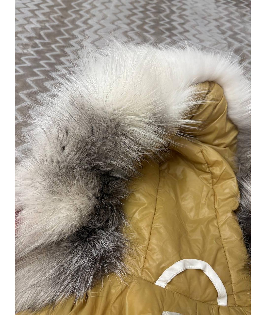 RINDI Белый полиамидовый пуховик, фото 3