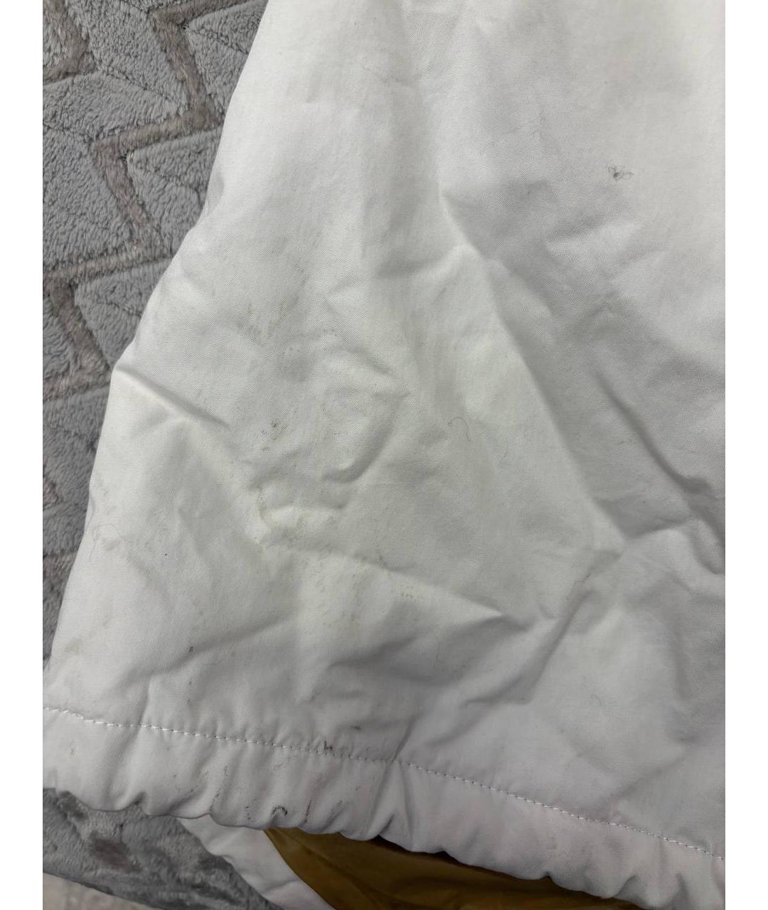 RINDI Белый полиамидовый пуховик, фото 8