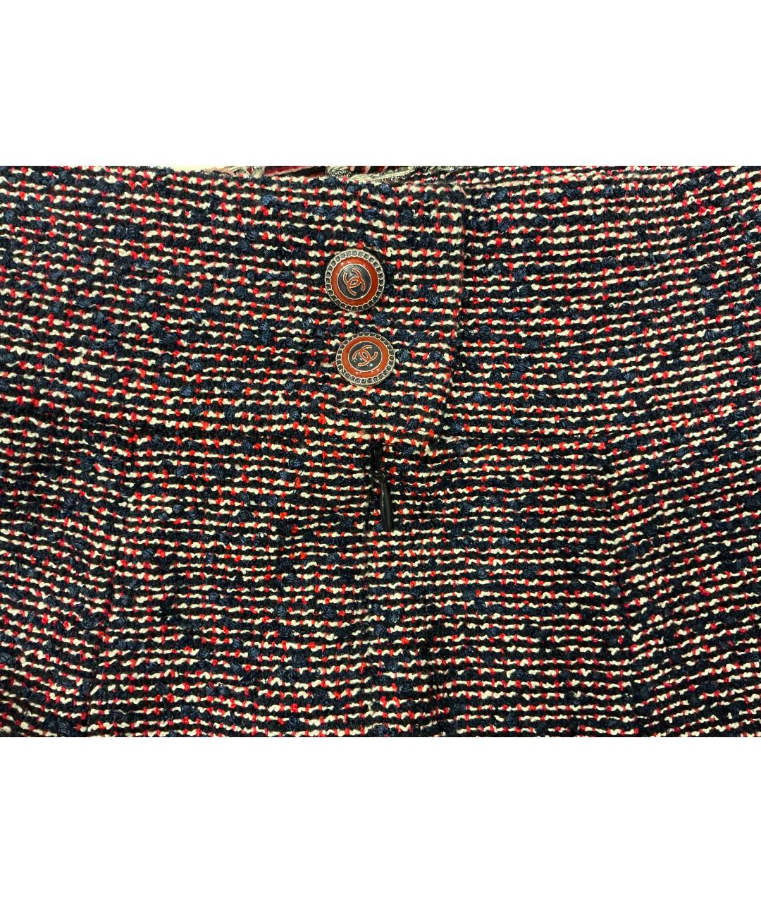 CHANEL Твидовая юбка миди, фото 3