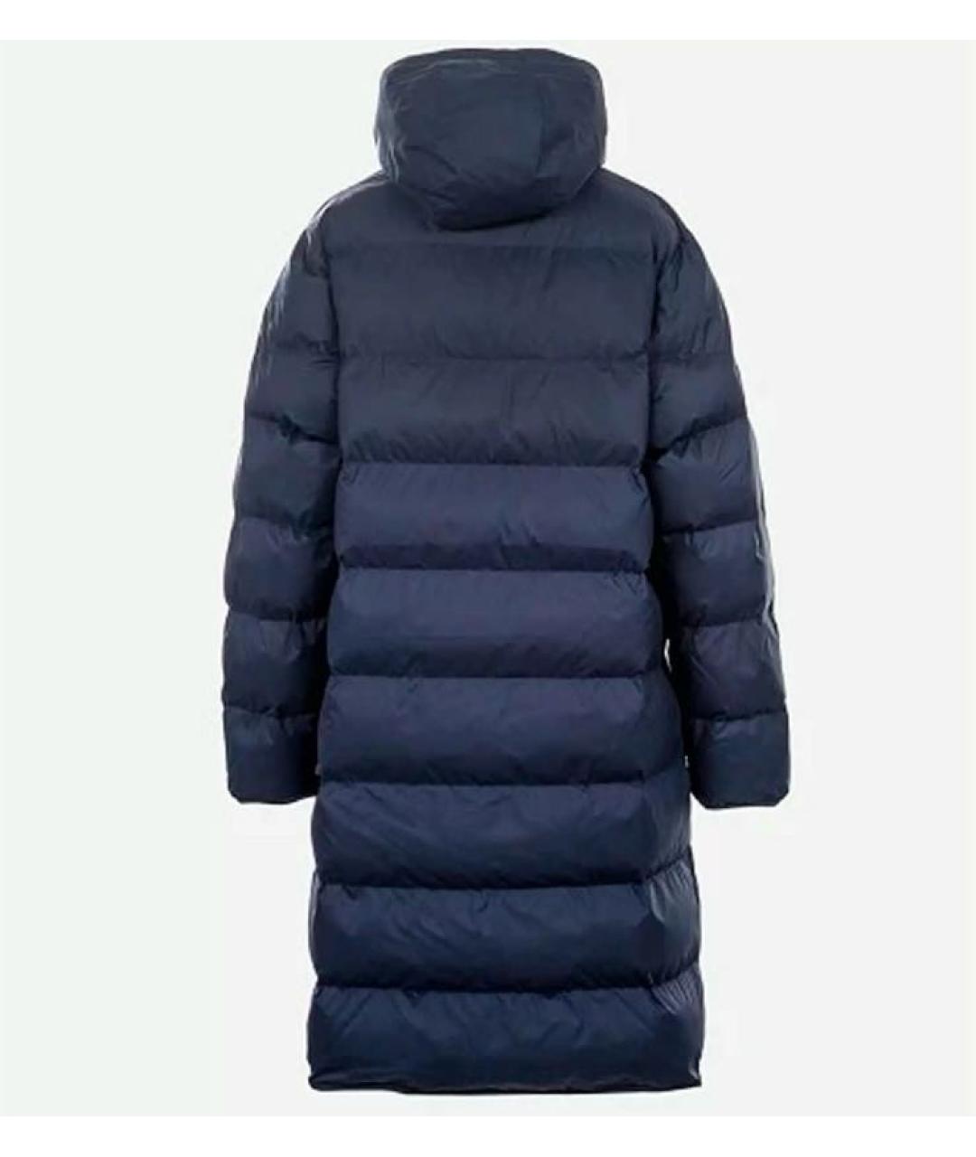 NIKE Темно-синий полиэстеровый пуховик, фото 4