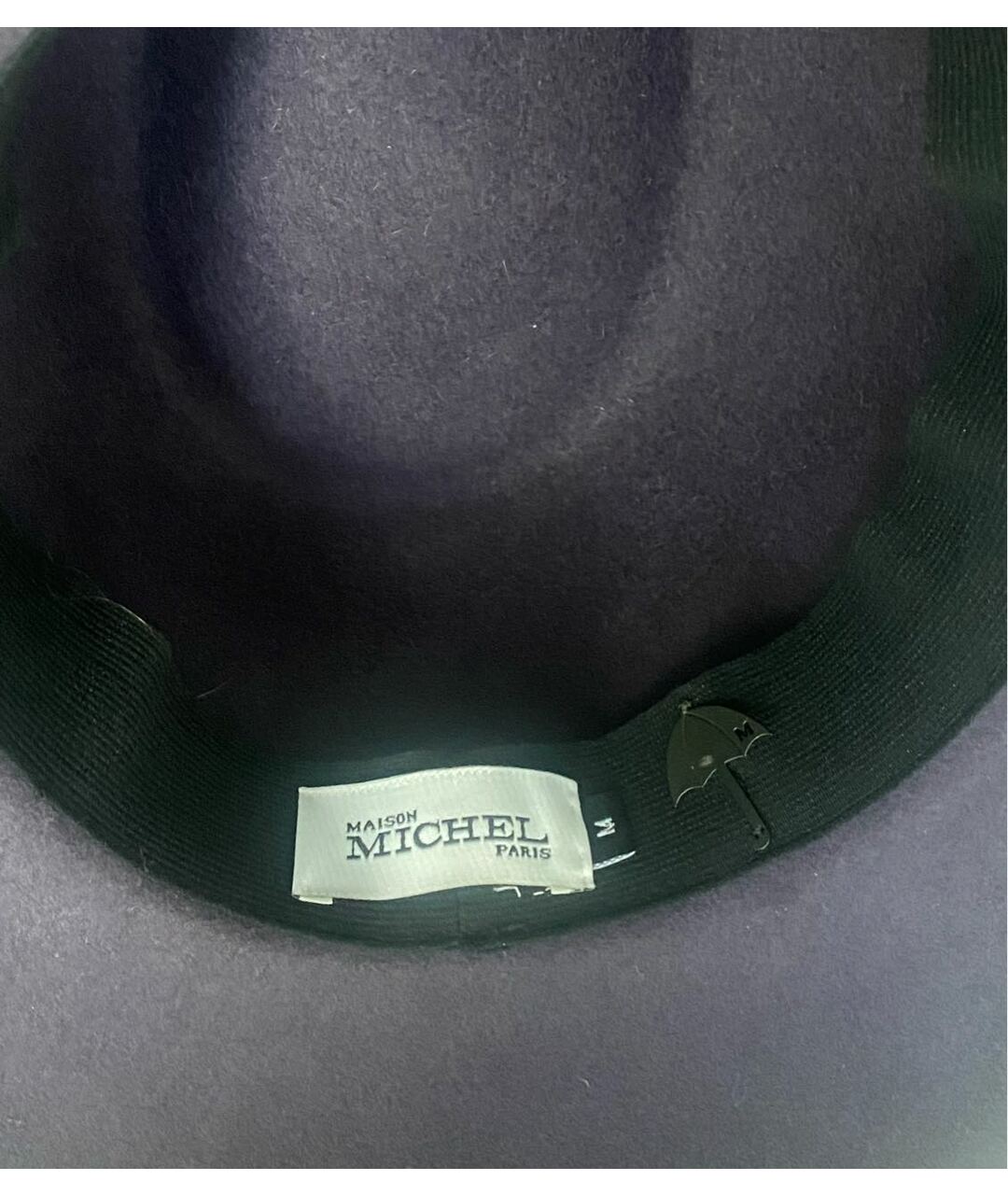 MAISON MICHEL Фиолетовая шерстяная шляпа, фото 4