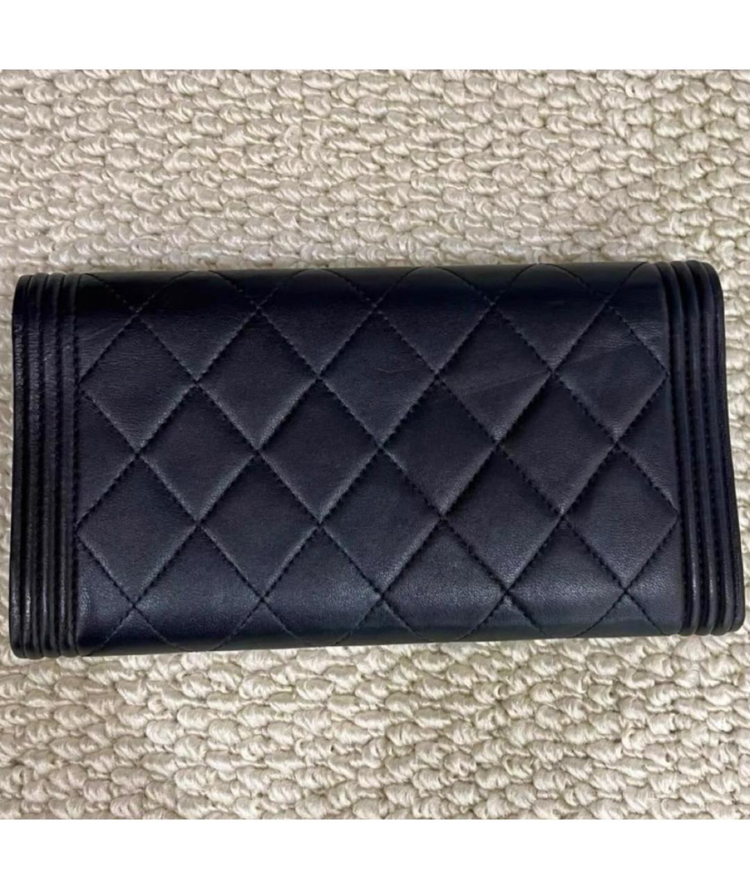 CHANEL Черная кожаная сумка через плечо, фото 3