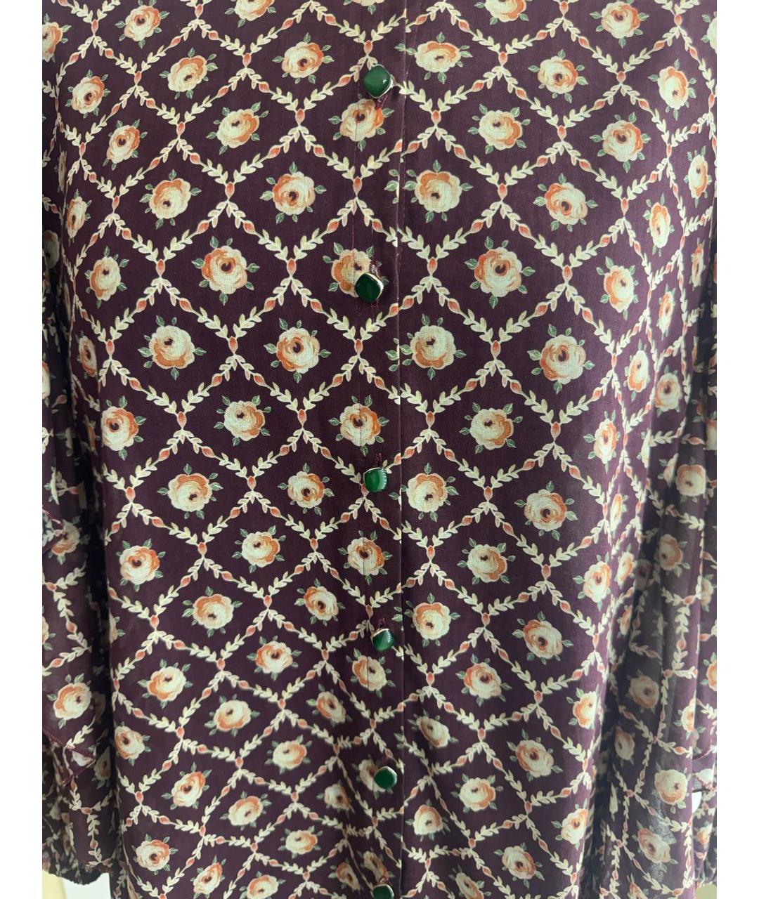 ULYANA SERGEENKO Мульти хлопковое повседневное платье, фото 3