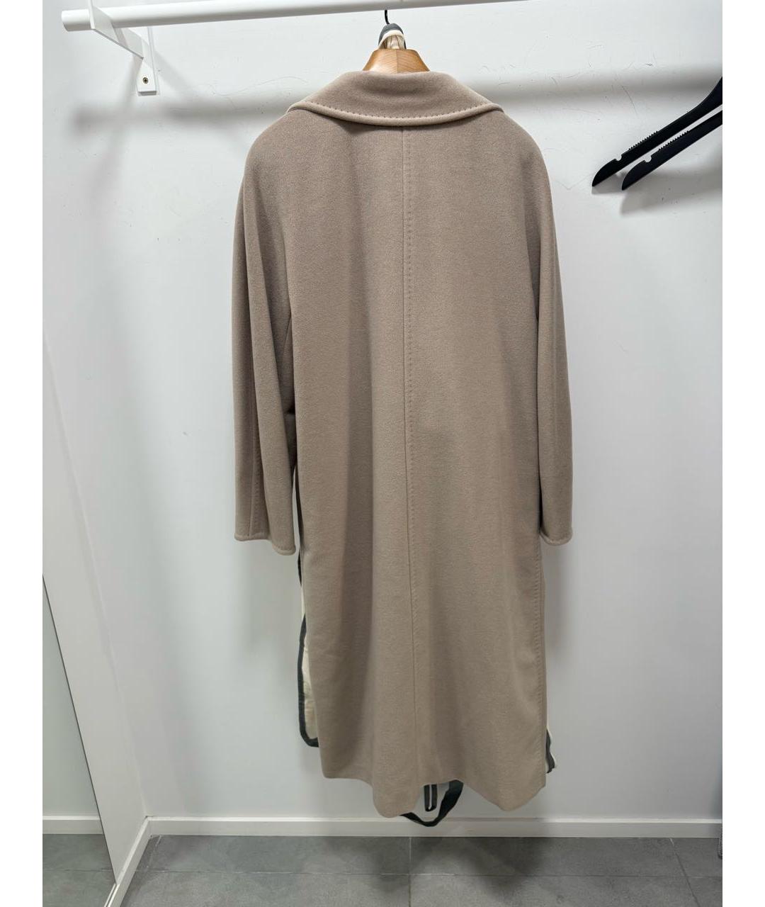 MAX MARA Бежевое шерстяное пальто, фото 2