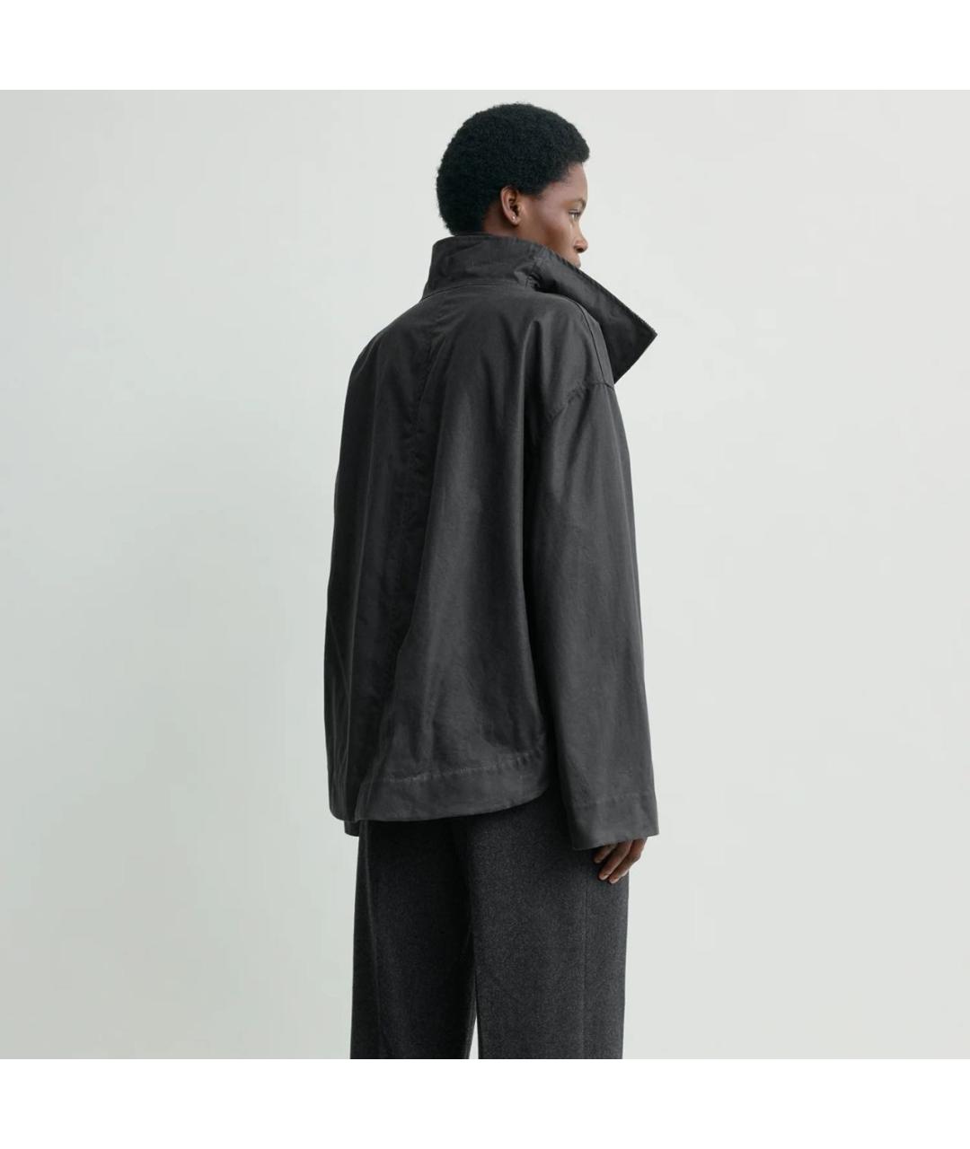 TOTEME Черная хлопковая куртка, фото 2