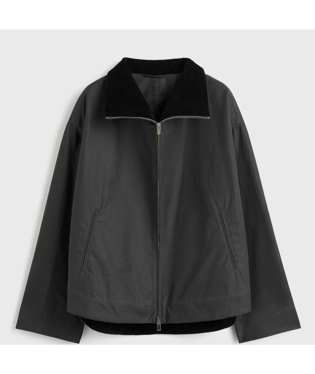 TOTEME Черная хлопковая куртка, фото 6