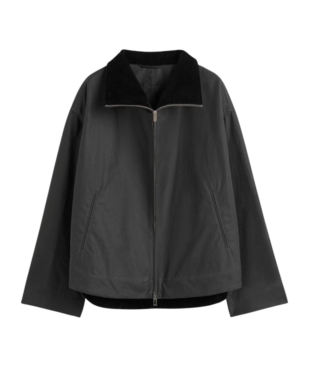 TOTEME Черная хлопковая куртка, фото 1