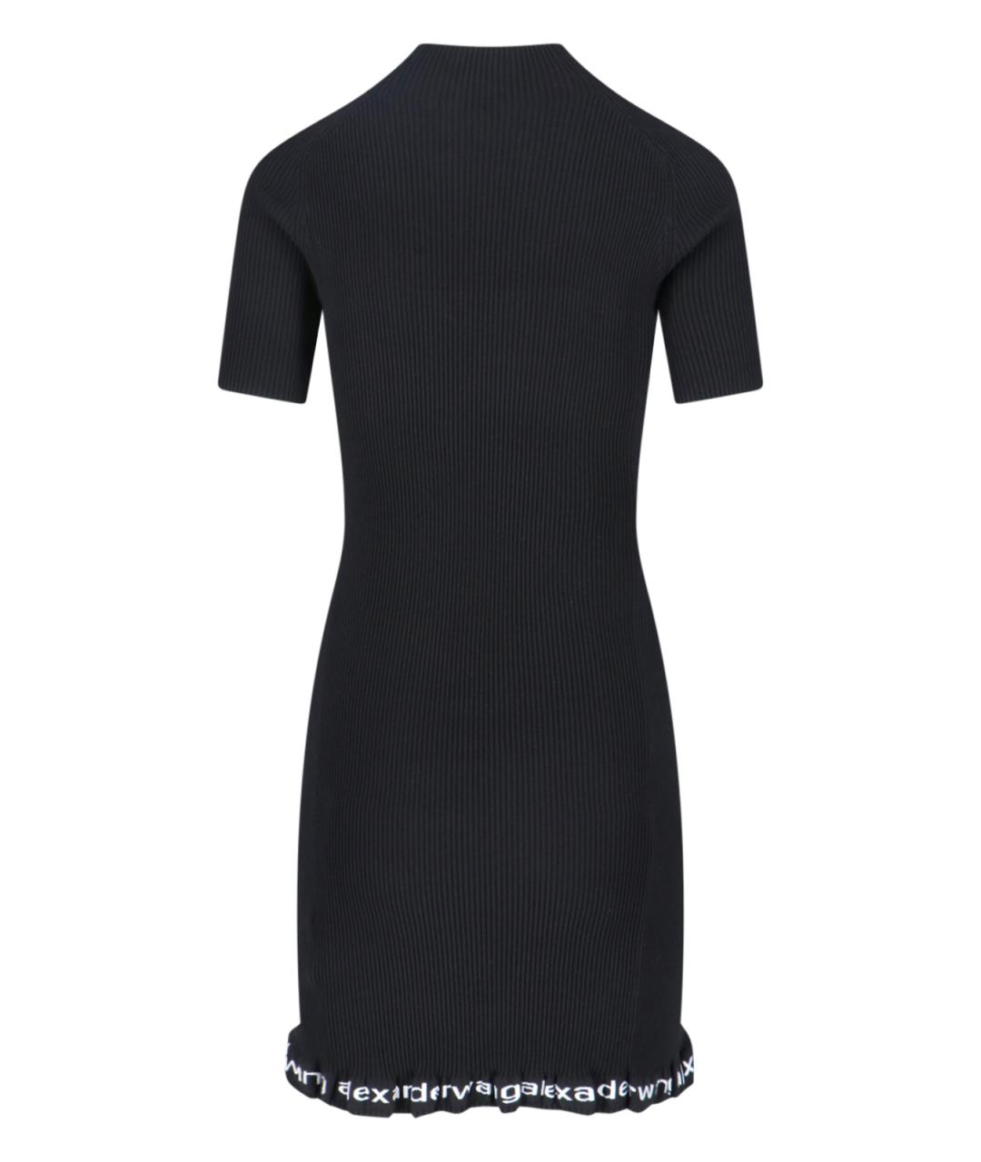 ALEXANDER WANG Черное полиэстеровое платье, фото 2
