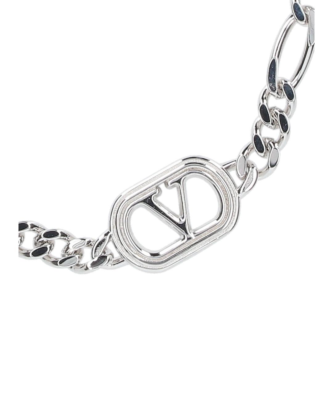 VALENTINO Серебрянный латунный браслет, фото 2