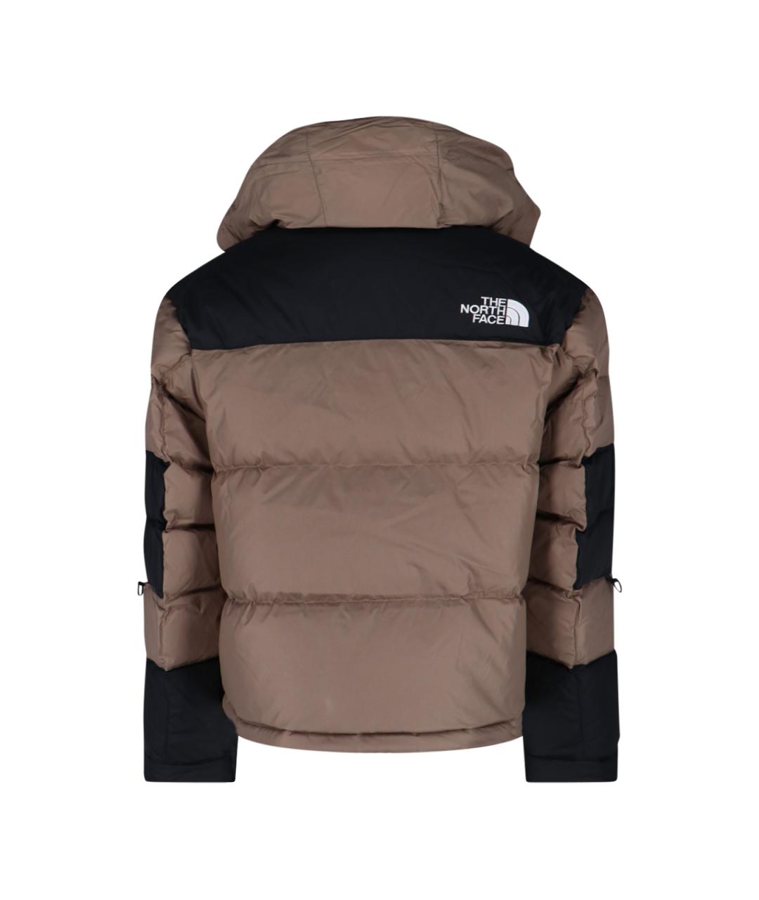 THE NORTH FACE Коричневый полиамидовый пуховик, фото 2