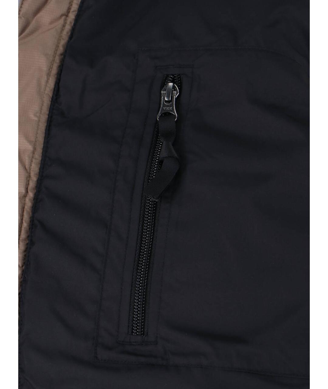 THE NORTH FACE Коричневый полиамидовый пуховик, фото 4