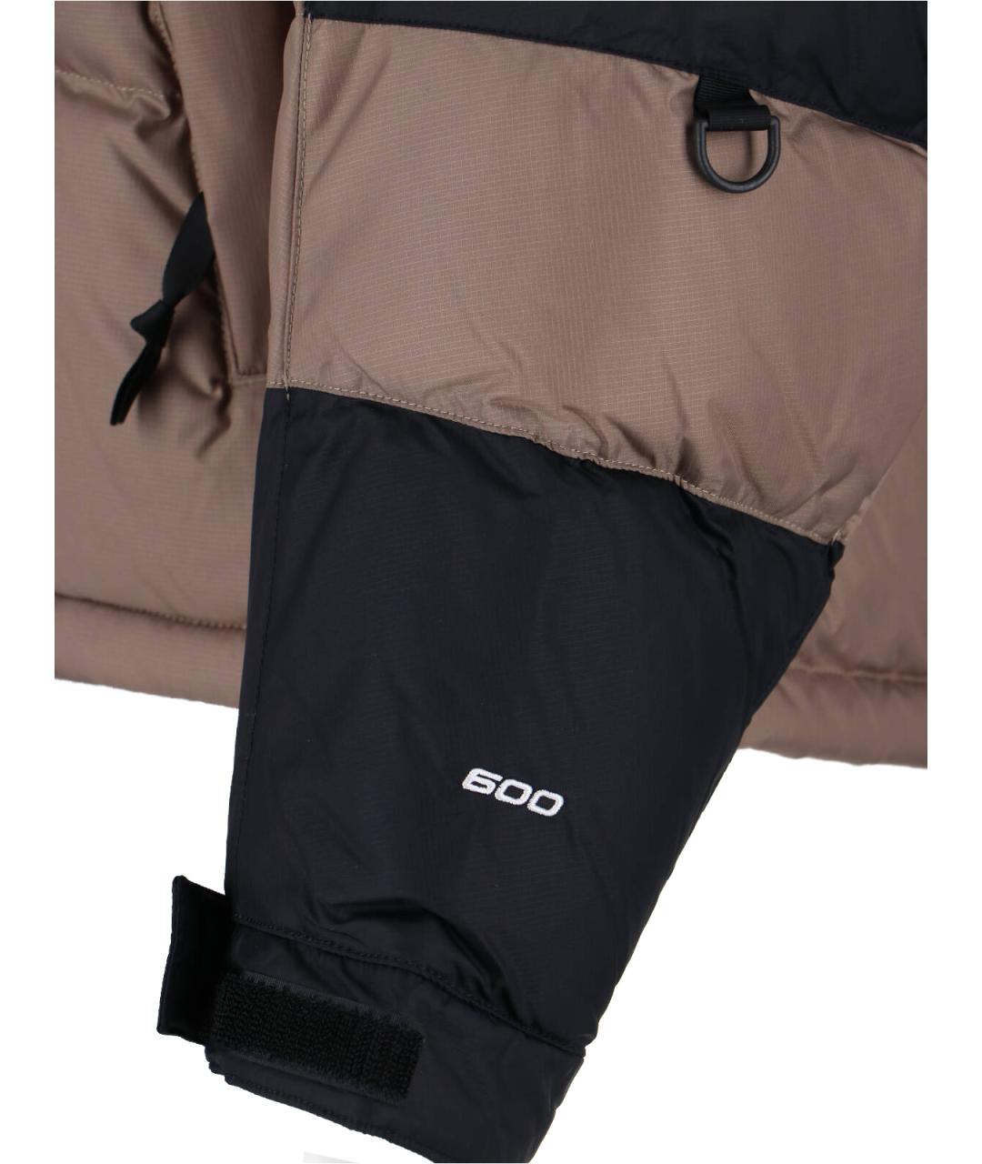 THE NORTH FACE Коричневый полиамидовый пуховик, фото 5