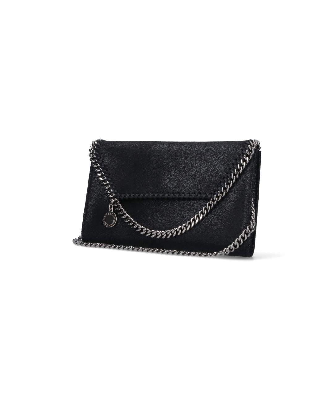 STELLA MCCARTNEY Черная синтетическая сумка тоут, фото 2