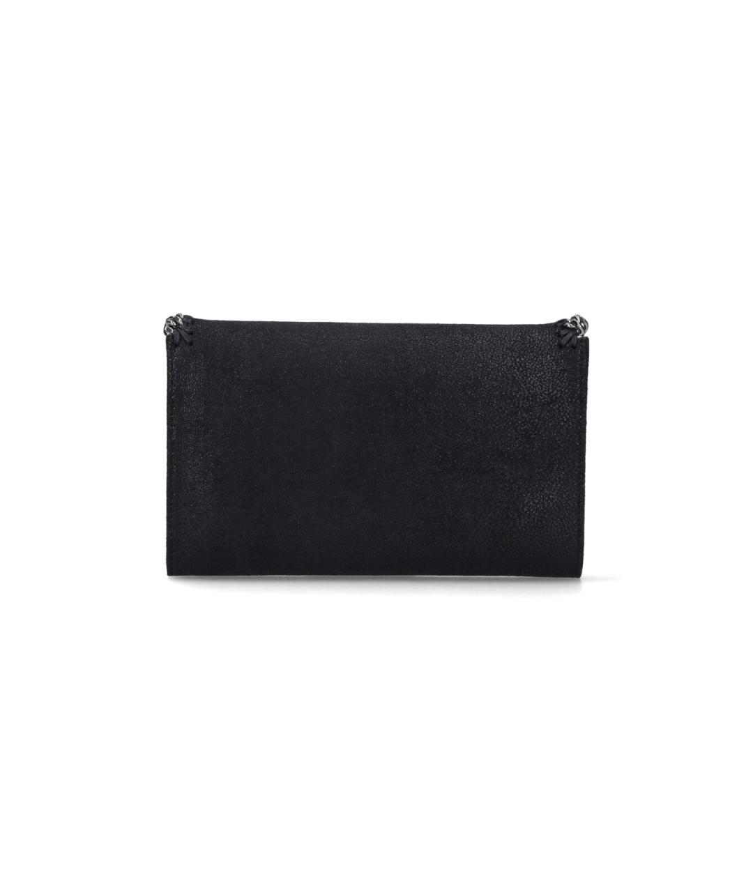 STELLA MCCARTNEY Черная синтетическая сумка тоут, фото 3