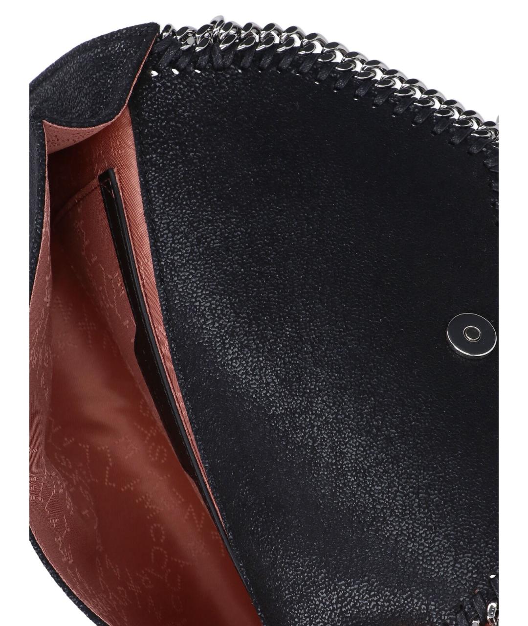 STELLA MCCARTNEY Черная синтетическая сумка тоут, фото 4