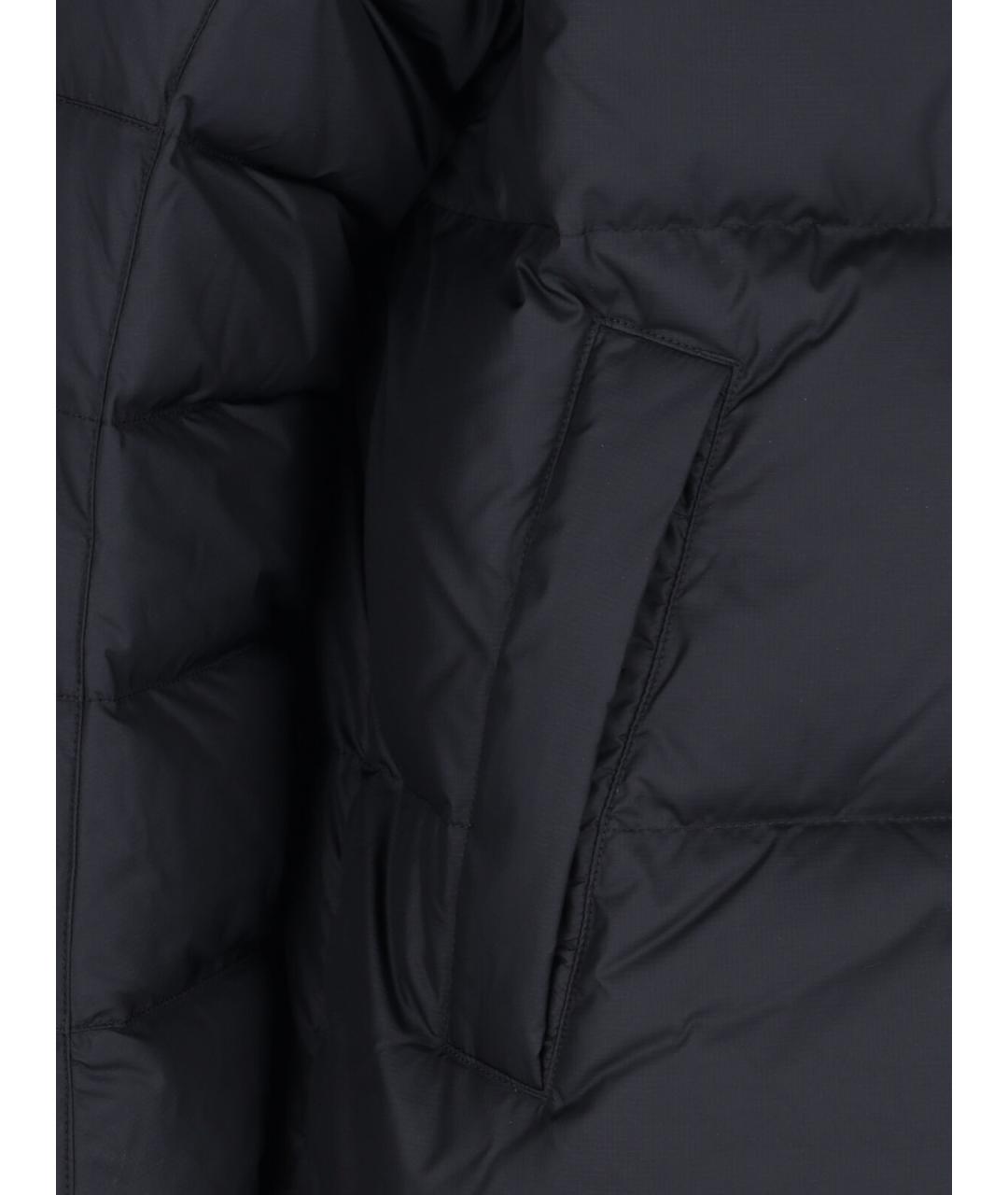 THE NORTH FACE Черный полиамидовый пуховик, фото 4