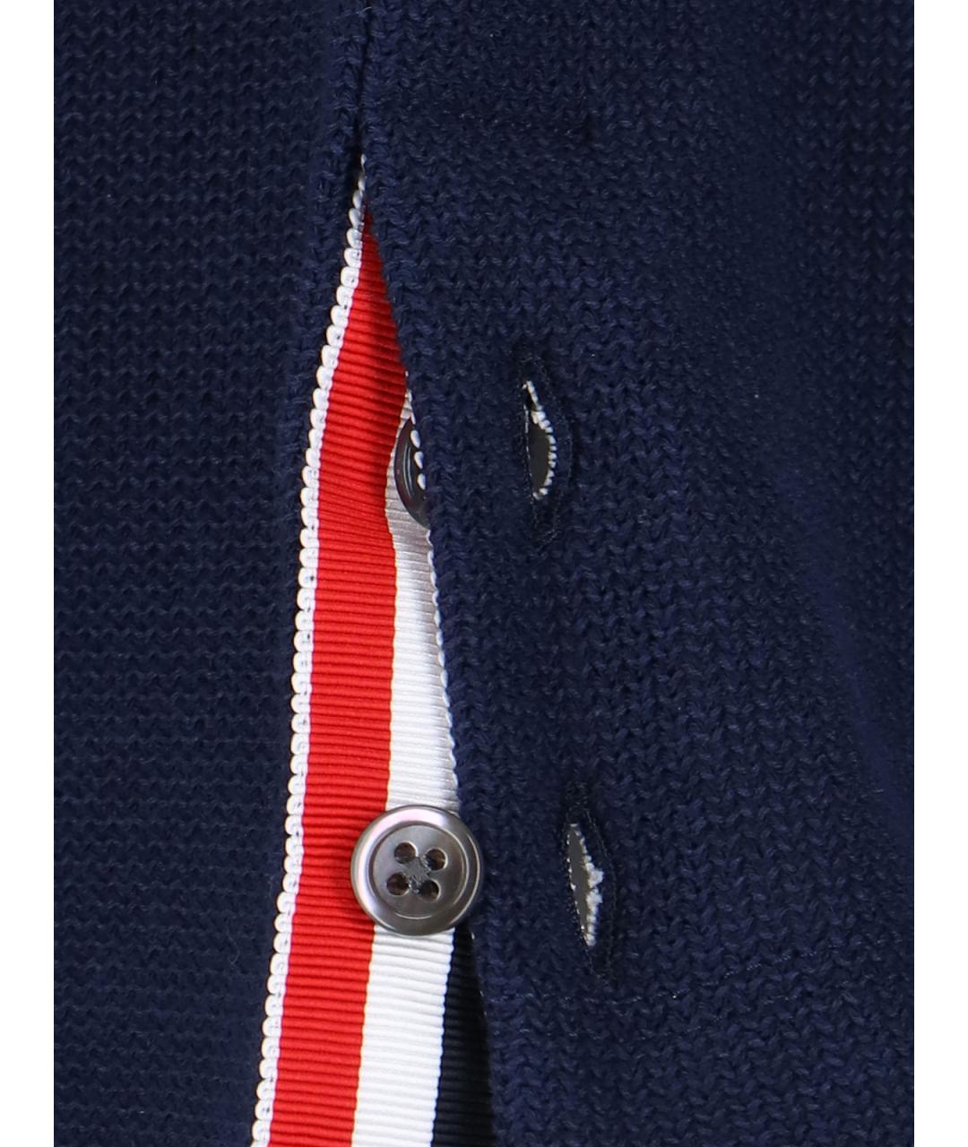 THOM BROWNE Синяя футболка, фото 5