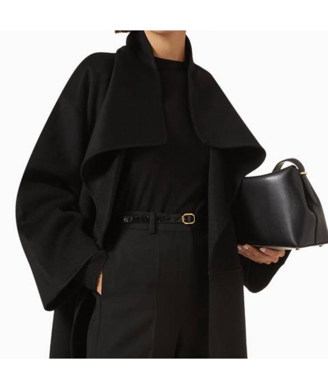 TOTEME Черное кашемировое пальто, фото 4