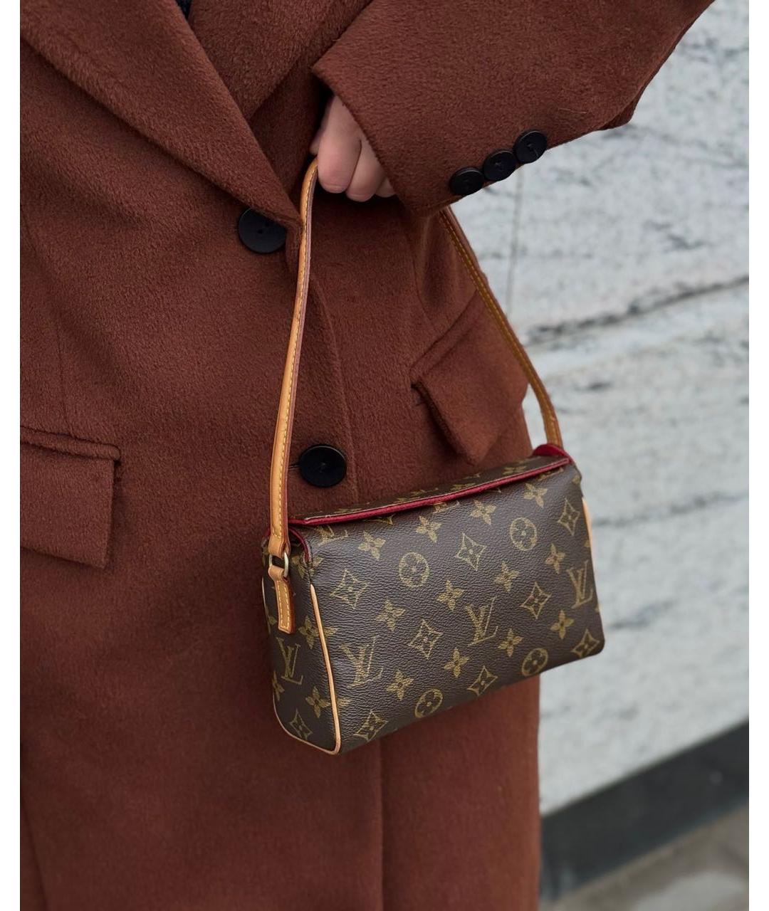 LOUIS VUITTON Коричневая сумка через плечо, фото 2