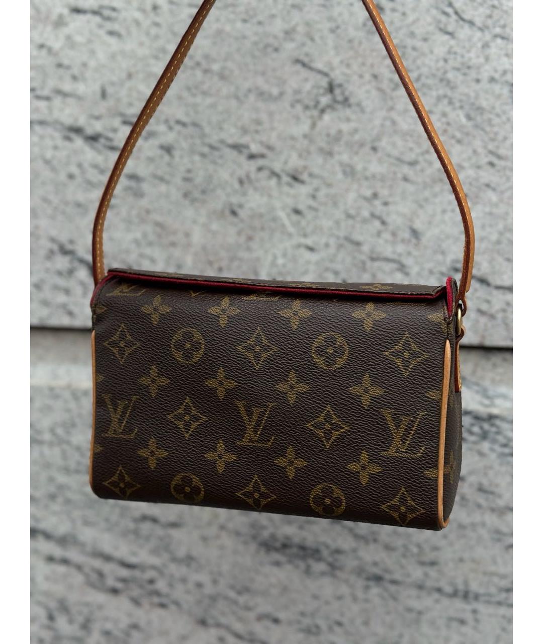 LOUIS VUITTON Коричневая сумка через плечо, фото 9