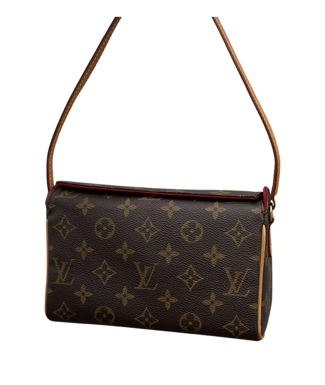LOUIS VUITTON Коричневая сумка через плечо, фото 1