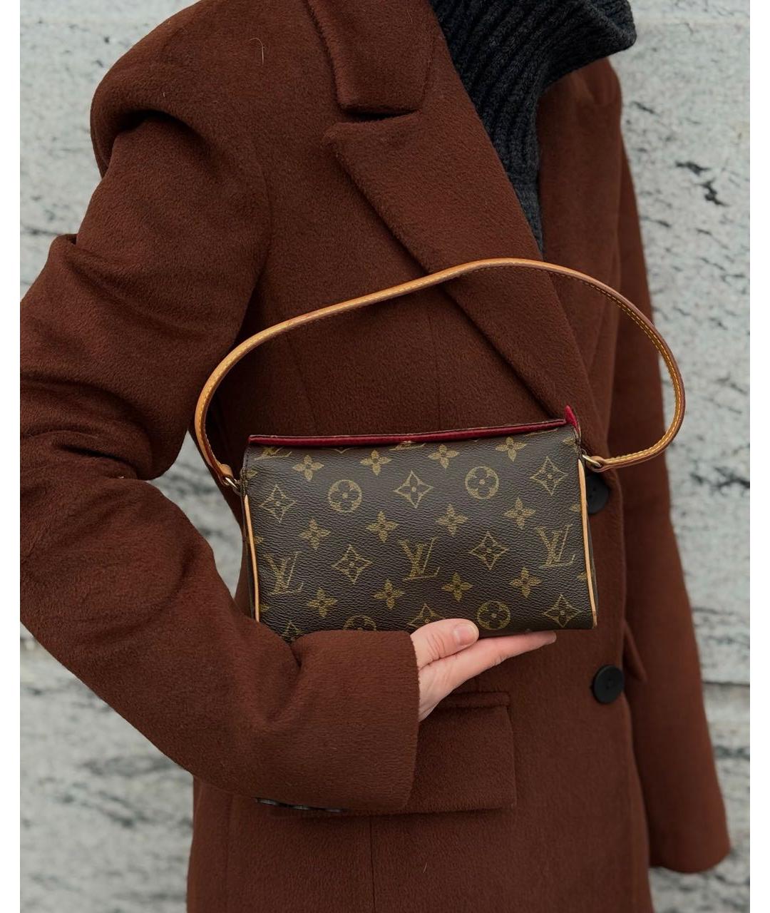 LOUIS VUITTON Коричневая сумка через плечо, фото 8