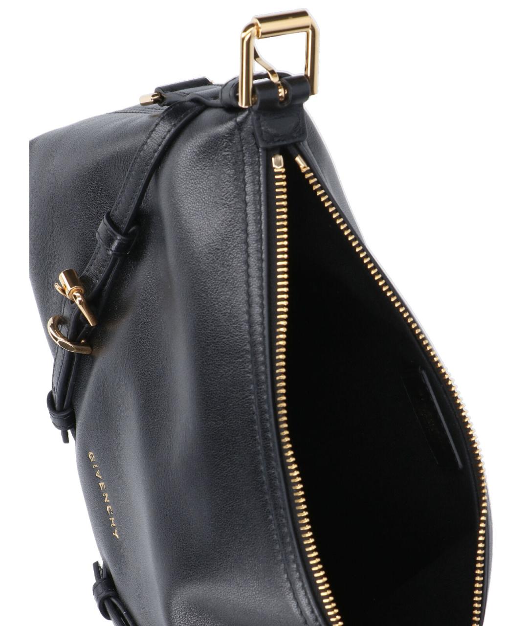 GIVENCHY Черная кожаная сумка через плечо, фото 4
