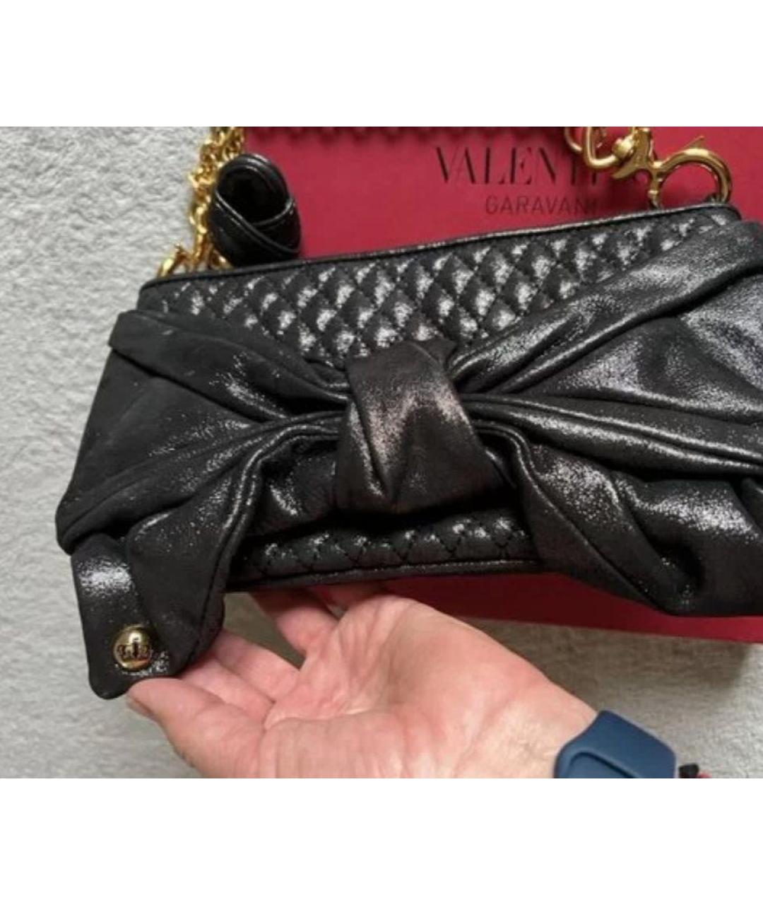 JUICY COUTURE Черная кожаная сумка с короткими ручками, фото 3