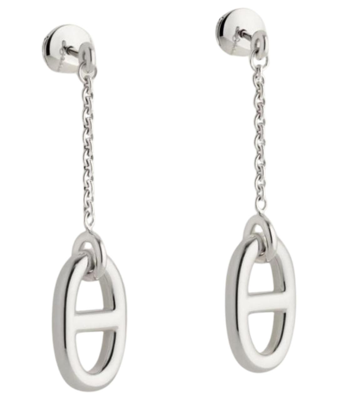 HERMES Серебряные серебряные серьги, фото 1