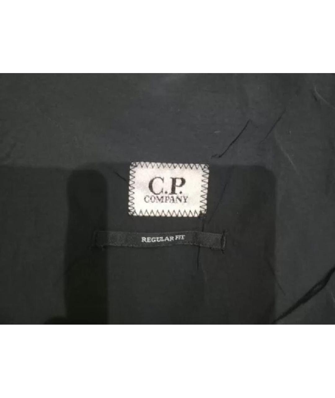 CP COMPANY Черные полиамидовые повседневные брюки, фото 2