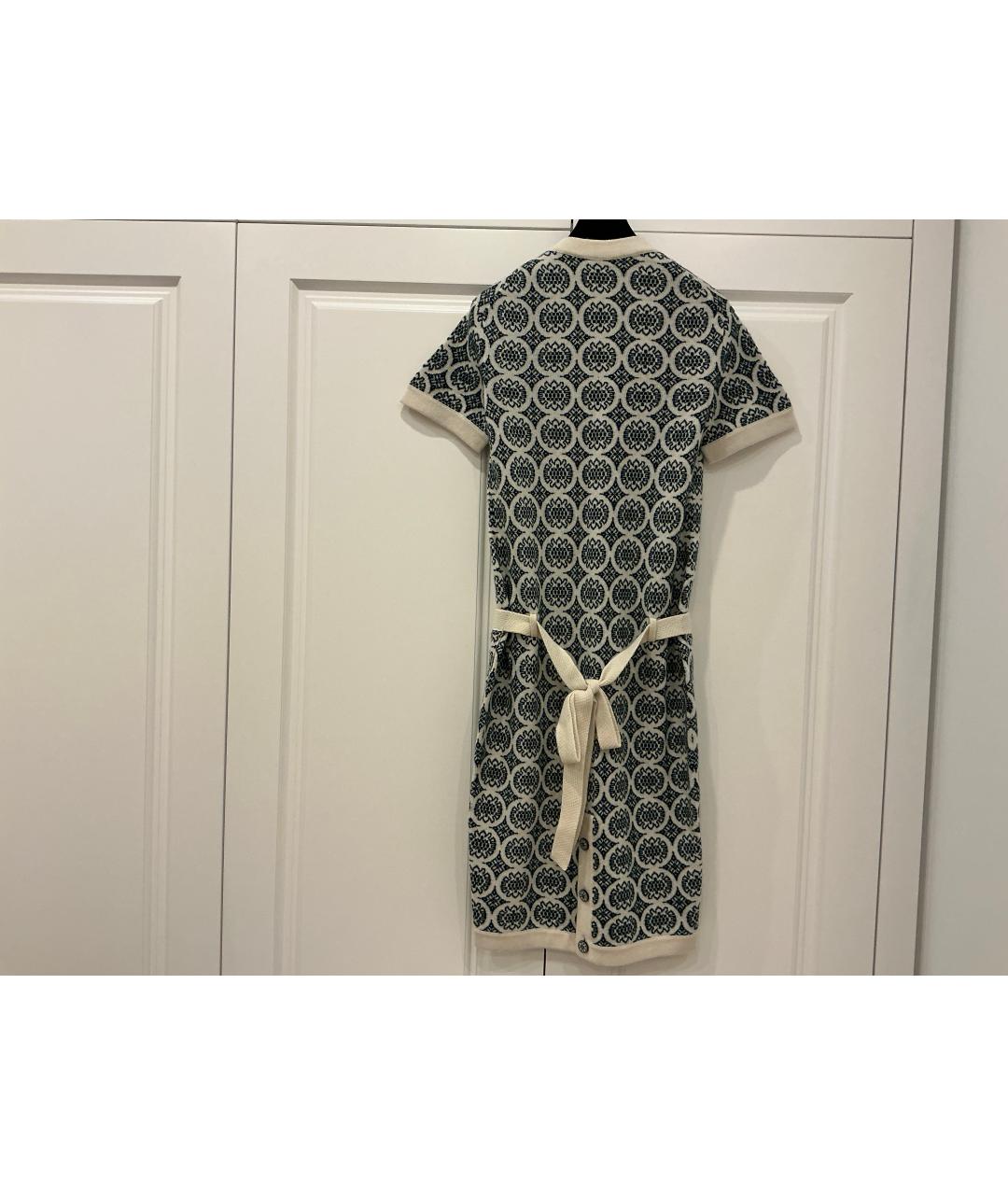 CHANEL Бежевое кашемировое повседневное платье, фото 2