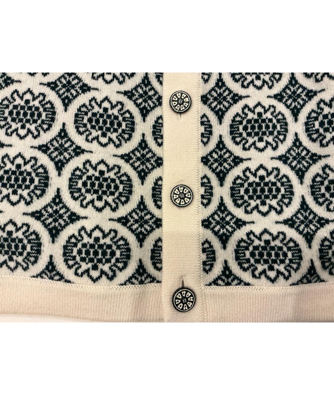 CHANEL Бежевое кашемировое повседневное платье, фото 3