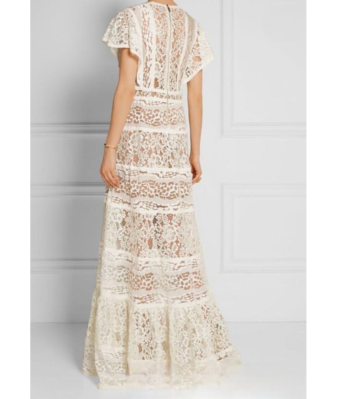 ELIE SAAB Белое полиамидовое вечернее платье, фото 2